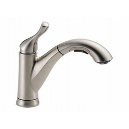 SS 1Hand Pul Out Faucet -  DELTA, 16953-SS-DST